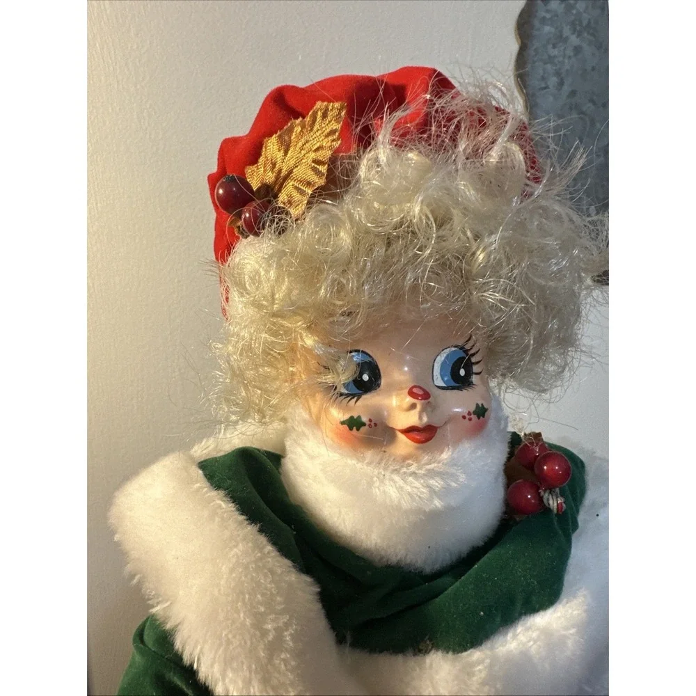 Vintage Brinn's December Calendar Clown Collectible‎ Edition Doll 1987 Christmas
